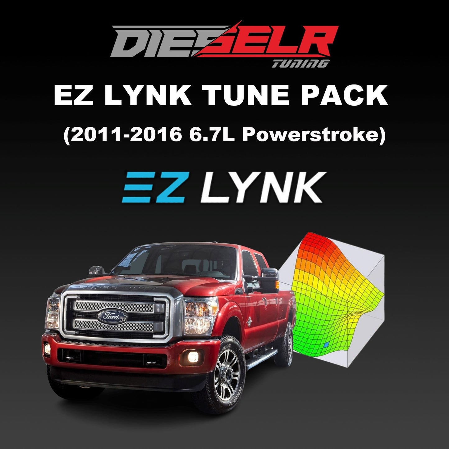 DIESELR EZ Lynk Tune Files (2011-2016 Powerstroke 6.7L) Tune Files DIESELR Tuning