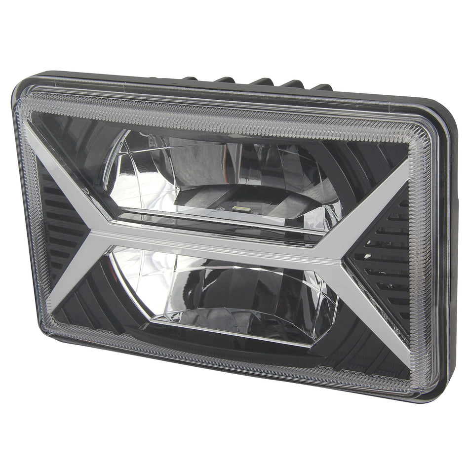 4X6 Sealed Beam Replacement Led Headlightb Dot/Sae (Combo)10-20169