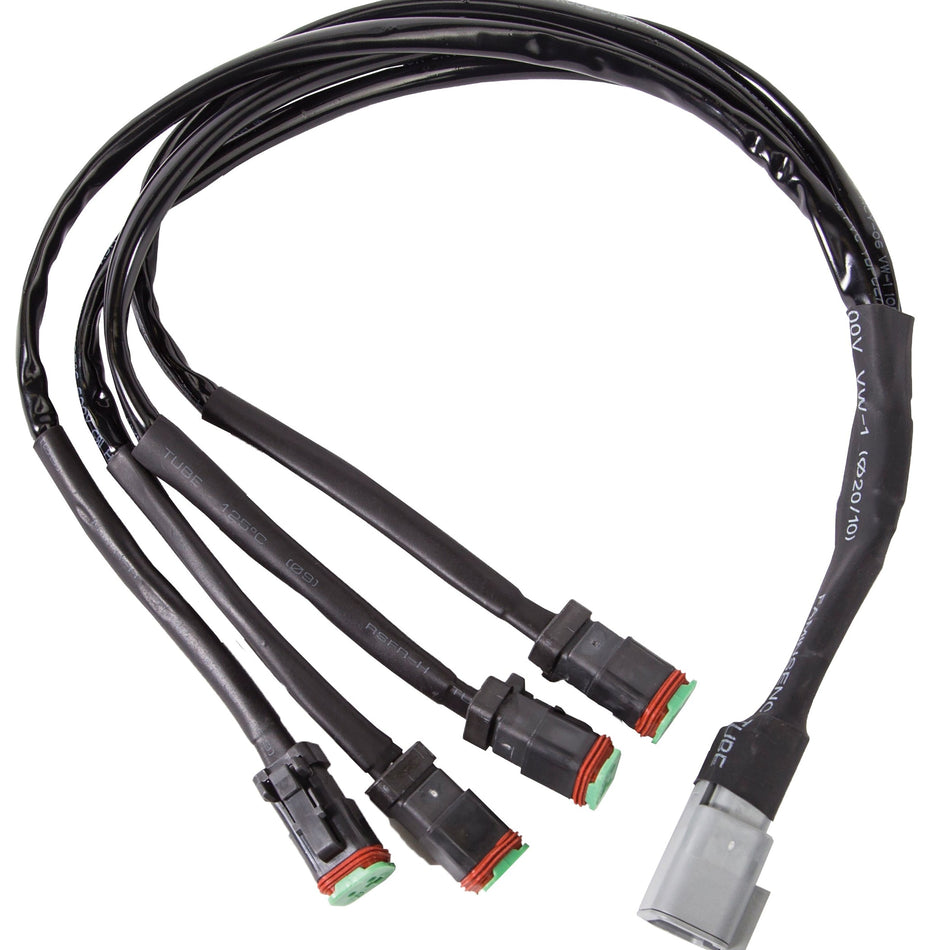 Harness Splitter 1Hp Amp To 4 Deutsch Dt End For Led Lights 10-30037