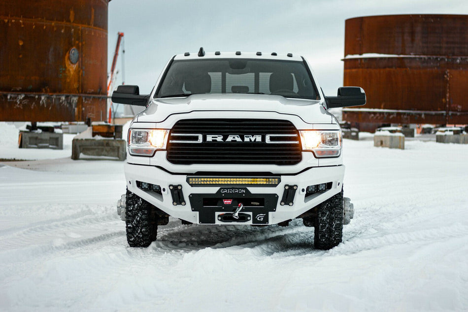 Gridiron 2019+ Ram 2500/3500 Base Winch Front Bumper