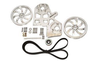 Bdp Beans Diesel Performance Cummins Triple Cp3 Kit Includes (2) 10 Inch Pulleys, Idler Pulley, And Belt (No Pumps)
