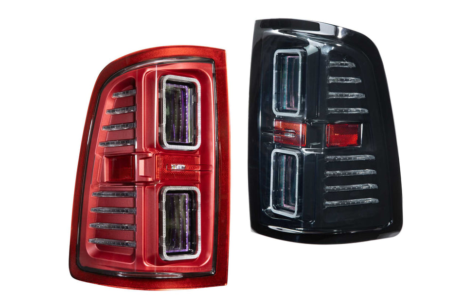 Xb Led Tails: Dodge Ram (09-18) (Pair / Red)