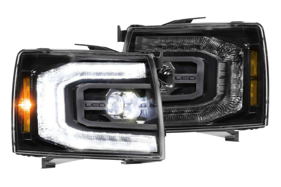 Xb Led Headlights: Chevy Silverado (07-13) (Pair / Asm / Gen Ii)