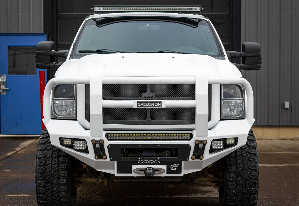 Gridiron 2011-2016 Ford F250/F350 Full Tube Winch Front Bumper