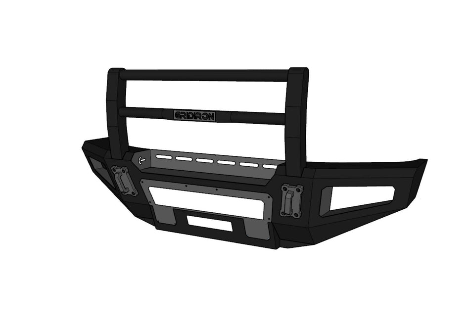 Gridiron 2023-2024 Ford F450/F550 Bull Bar Winch Front Bumper