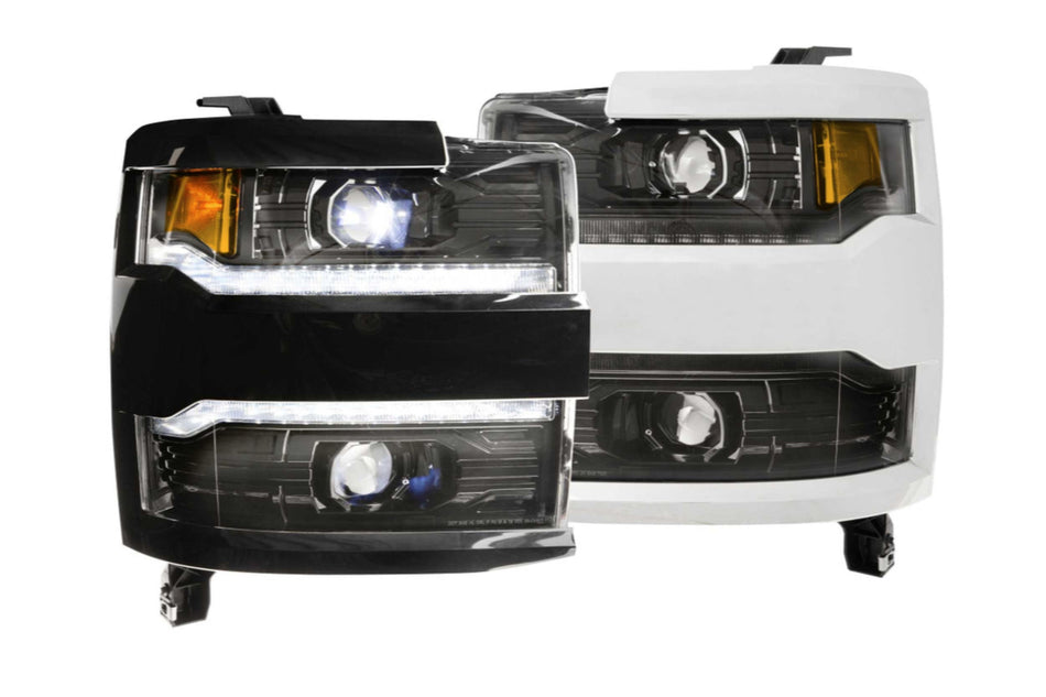 Xb Led Headlights: Chevrolet Silverado Hd (15-19) (Pair / Asm)