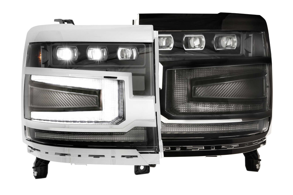 Xb Led Headlights: Chevrolet Silverado 1500 (16-18) (Pair / Asm)