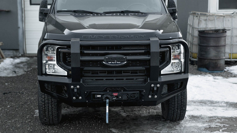 Gridiron 2017-2022 Ford F250/F350 Full Tube Winch Front Bumper