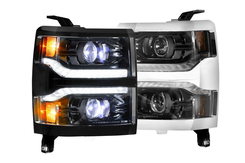 Xb Led Headlights: Chevrolet Silverado 1500 (14-15) (Pair / Asm)