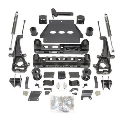 2019-2022 Dodge/Ram 1500 4Wd  6.0'' With Factory Air Suspension Lift Kit And 22" Wheels Big Bore Kit W/ Falcon 1.1 Monotube Shocks