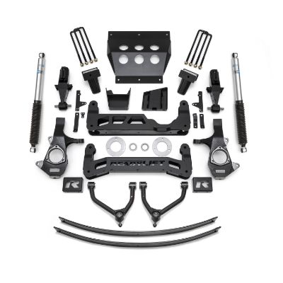 2014-2018 Chevrolet/Gmc 1500 Rwd, 4Wd 9'' Big Lift Kit For Aluminum Or Stamped Steel Oe Upper Control Arms With Bilstein Shocks