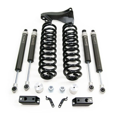 2020-2022 Ford F250/F350/F450 Diesel  4Wd 2.5'' Coil Spring Front Lift Kit With Falcon 1.1 Monotube Front And Rear Shocks And Front Track Bar Bracket
