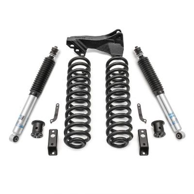 2017-2019 Ford F250/F350 Diesel  4Wd 2.5'' Coil Spring Front Lift Kit With Bilstein Front Shocks And Front Track Bar Bracket