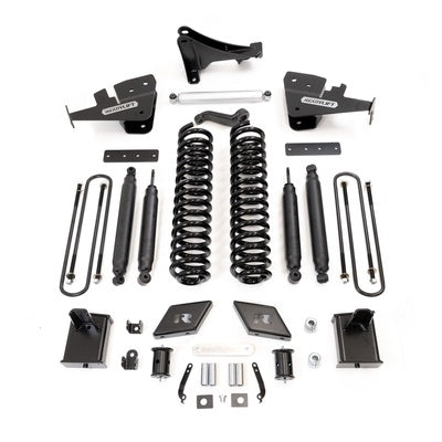 2017-2022 Ford F250 Diesel  4Wd  7'' Coil Spring Lift Kit With Sst3000 Front/Rear Shocks And Front Track Bar Bracket (Trucks Without Camper Spring Package)