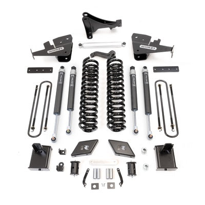 2017-2022 Ford F250 Diesel  4Wd  7'' Coil Spring Lift Kit With Falcon 1.1 Monotube Front/Rear Shocks And Front Track Bar Bracket (Trucks Without Camper Spring Package)