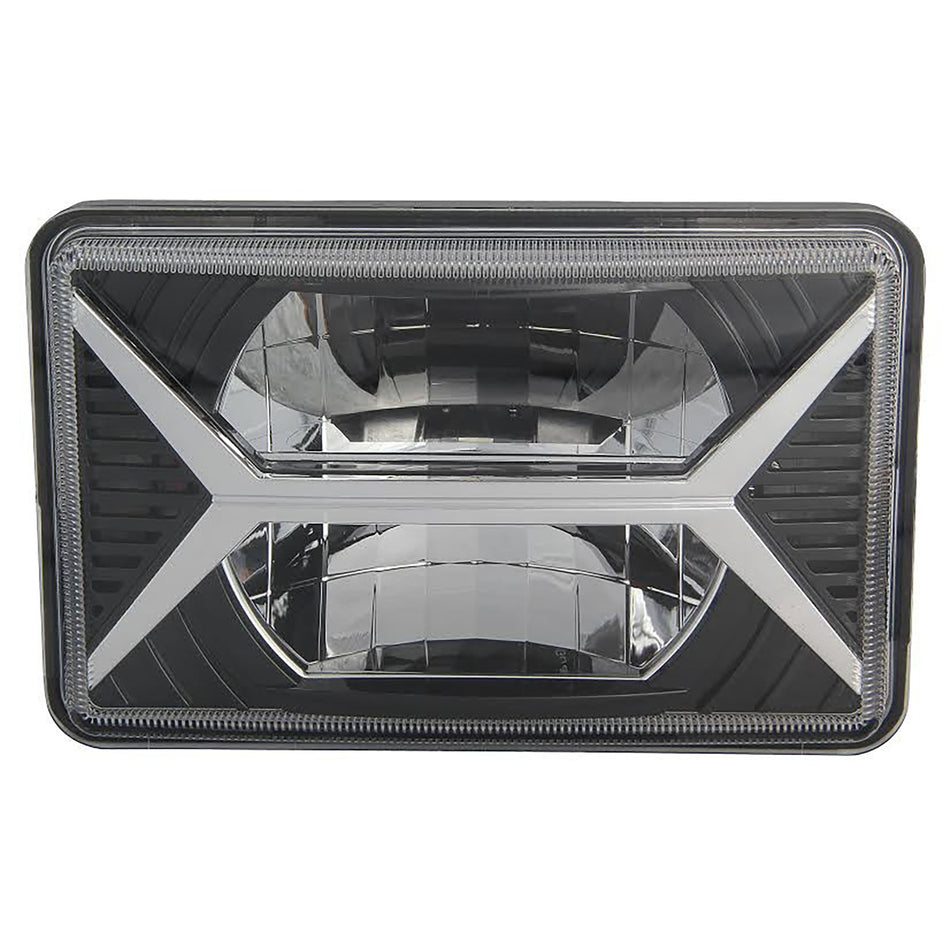 4X6 Sealed Beam Replacement Led Headlightb Dot/Sae (Combo)10-20169