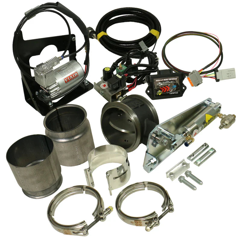 BD Diesel Exhaust Brake (Remote) w/ Non-VGT Turbo & 5" Exhaust Kit Dodge 6.7L Cummins 2007.5–2017
