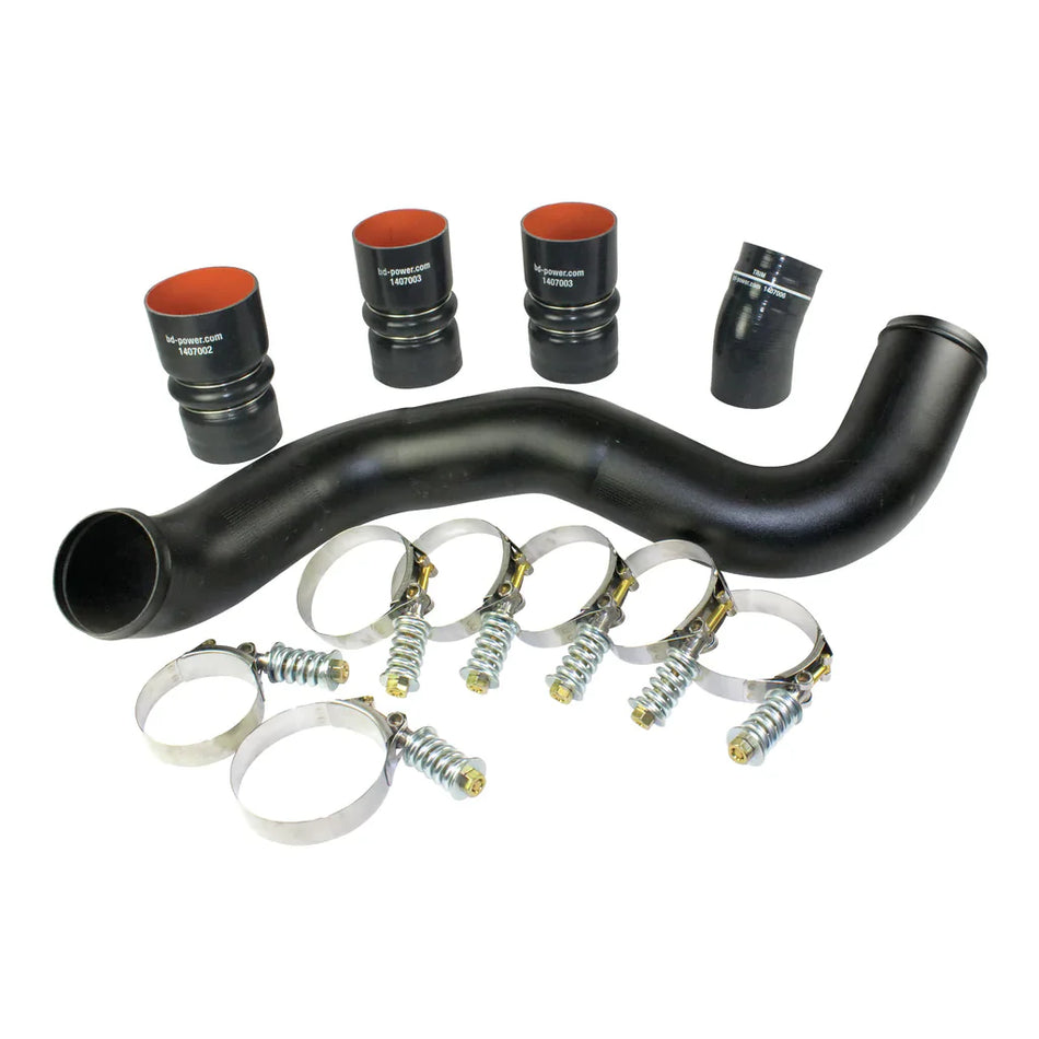 Intercooler Hose & Clamp Kit W/Intake Pipe Ford 6.0L Power Stroke 2003-2007