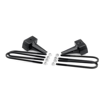 1999-2010 Ford F250/F350/F450 Rwd, 4Wd 4'' Tapered Rear Block Kit For 1 Piece Drive Shaft