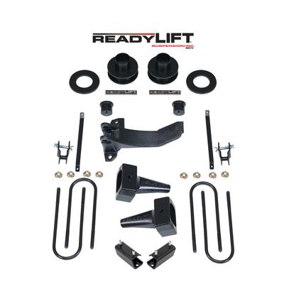 2011-2016 Ford F250 4Wd 2.5'' Sst Lift Kit With 4'' Rear Tapered Blocks - 1 Piece Drive Shaft Without Shocks