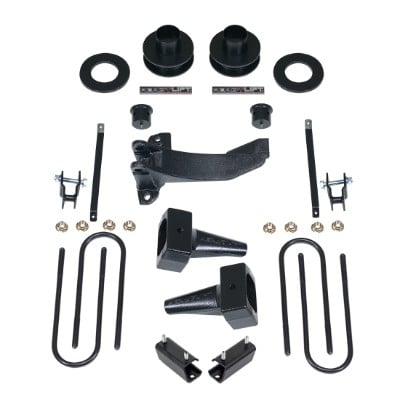 2008-2010 Ford F250/F350/F450 4Wd 2.5'' Sst Lift Kit With 5'' Rear Tapered Blocks - 1 Piece Drive Shaft Without Shocks