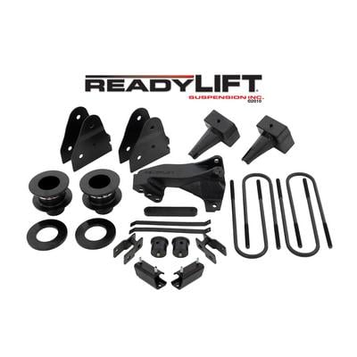 2011-2016 Ford F350 Drw 4Wd 3.5'' Sst Lift Kit With 5'' Rear Tapered Blocks - 1 Piece Drive Shaft Without Shocks