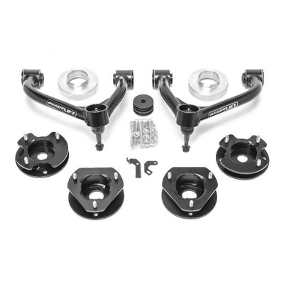 2021-2022 Chevrolet/Gmc Tahoe/Suburban/Yukon Xl 3.0" F Strut Spacer-3.0" R Strut And Preload Spacer Tube A-Arm