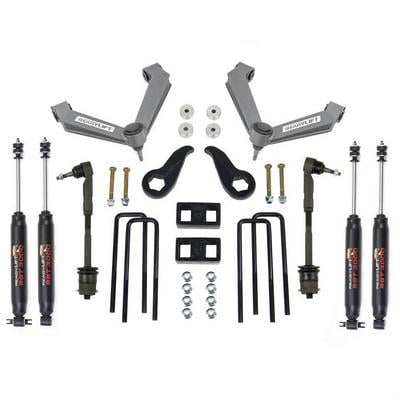 2011-2019 Chevrolet/Gmc 2500Hd Rwd, 4Wd 3.5'' Sst Lift Kit Front With 1'' Rear With Fabricated Control Arms With Sst3000 Shocks