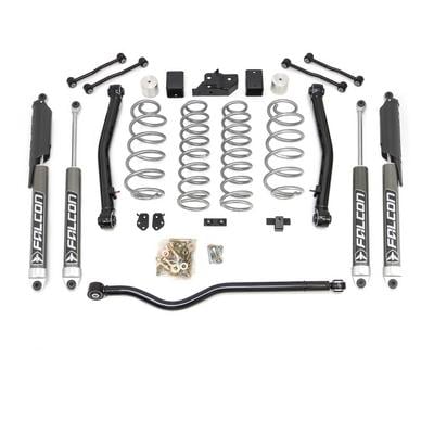 2018-2022 Jeep Jl Wrangler 4Wd Terrain Flex 2-Arm Kit With Falcon 2.1 Shocks. 3.5'' (Silver Spring Plus Front Track Bar)