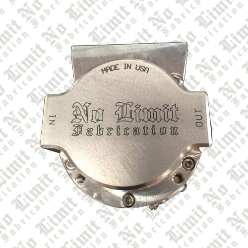 No Limit Fab Catch Can Kit W/Venturi