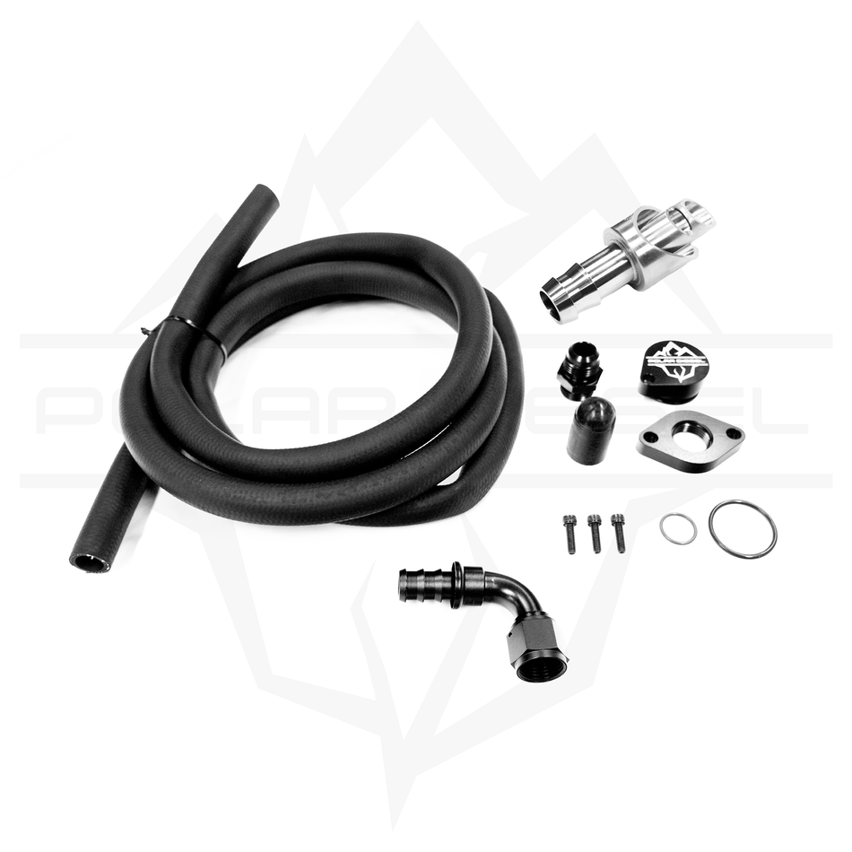 2011-2024 Ford Powerstroke 6.7L Polar Ccv Delete Kit & Venturi