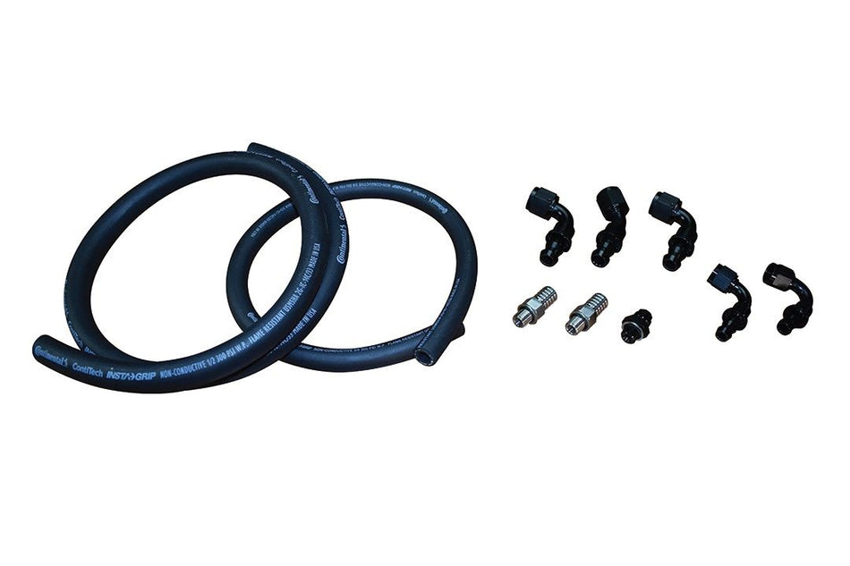 Fleece Fuel Distribution Block Hose And Fitting Kit For 2007.5-2009 6.7L Cummins