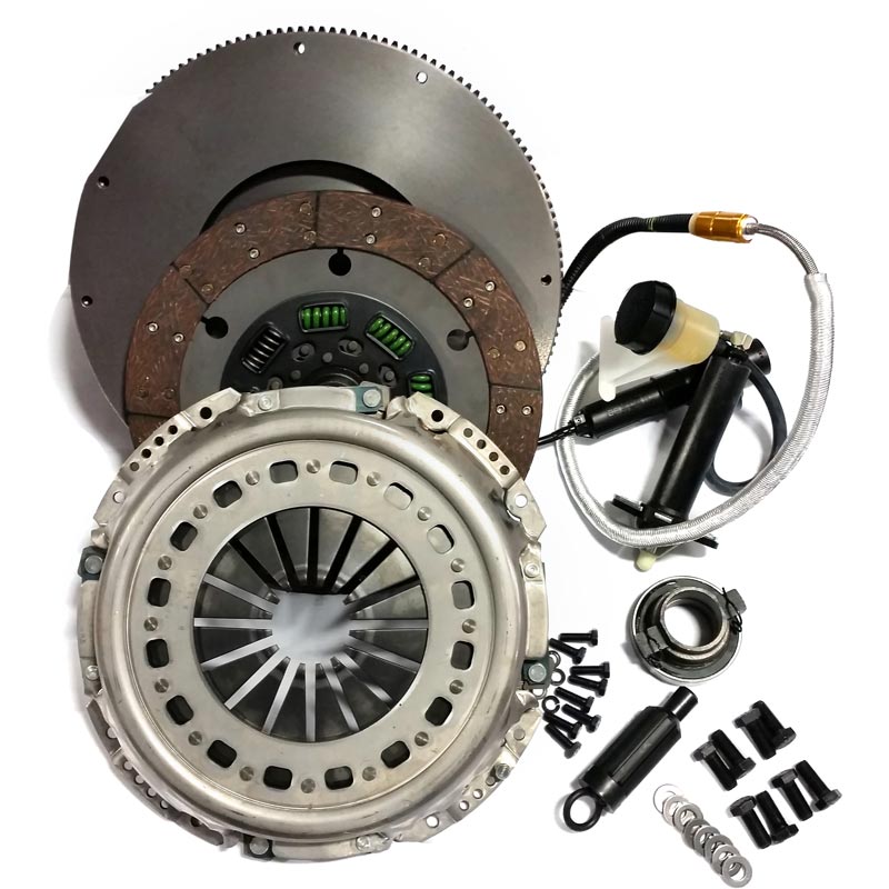Valair Single Disc Clutch 2005.5+ Dodge G56 Mercedes 6 Speed 13" X 1.375" Premium Brass Woven Organic Facings