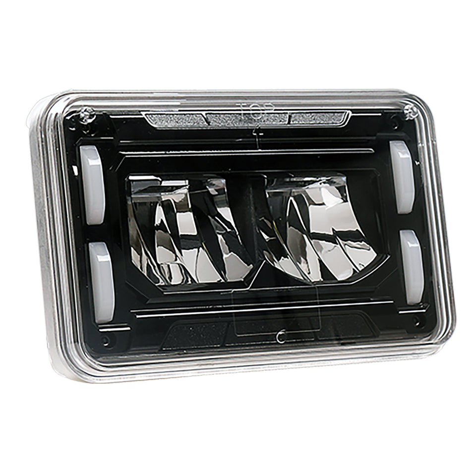 4X6 Sealed Beam Replacement Led Headlight Dot/Sae (Low Beam) 10-20196
