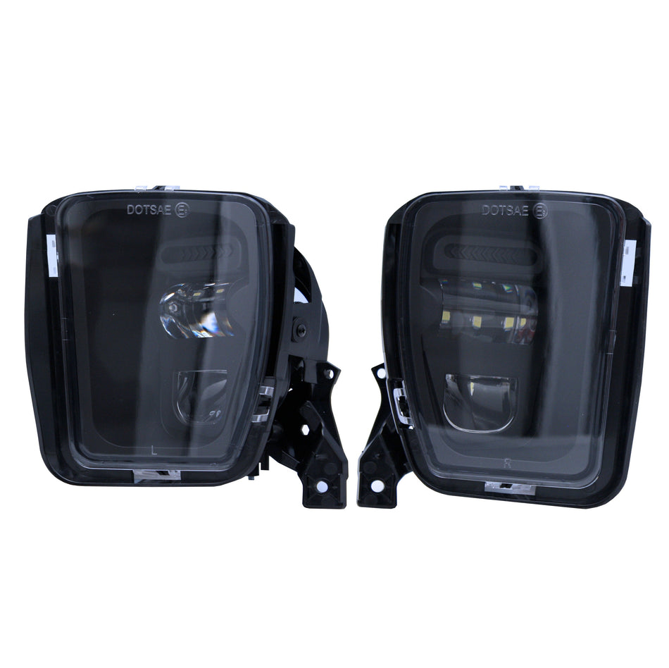 Dot/Sae Dodge Fog Led Lamp - Pair 2013-2019 Ram 1500 (10-20220)