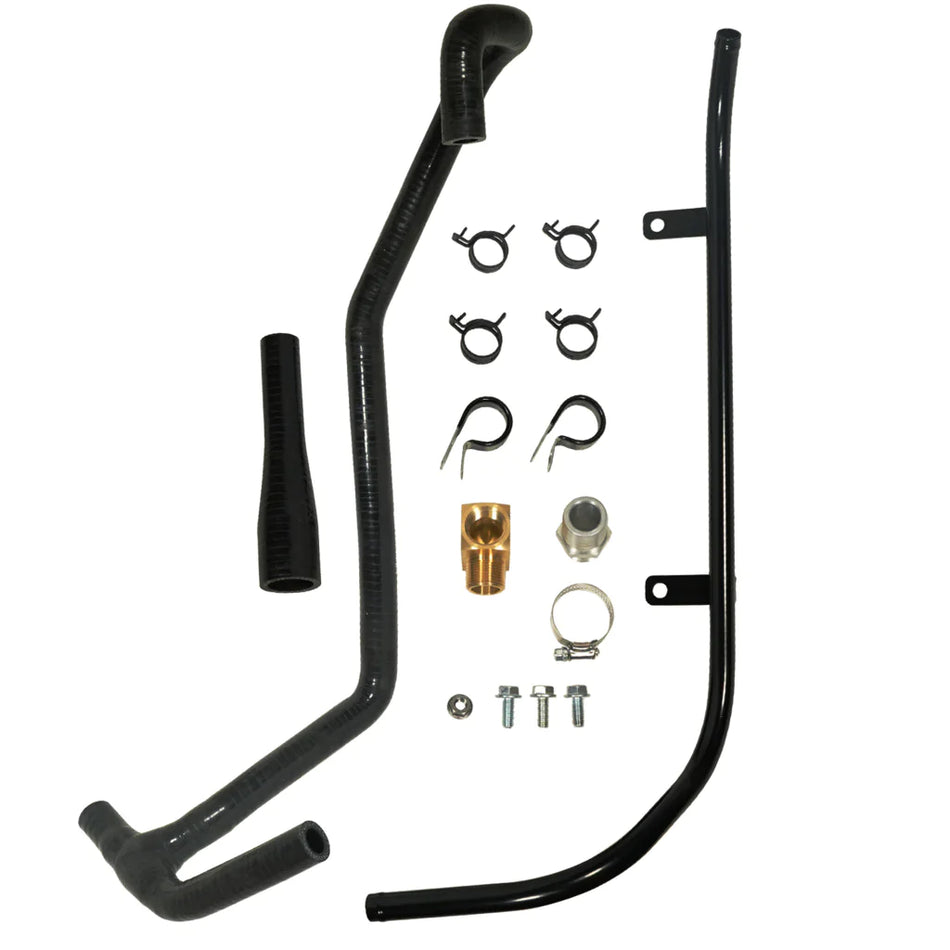 Coolant Tube Relocation Kit, Howler Turbo Dodge 5.9L Cummins 2003-2005 Automatic