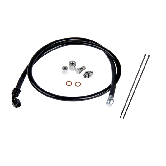 2001-2016 Duramax Remote Turbo Oil Feed Line Kit