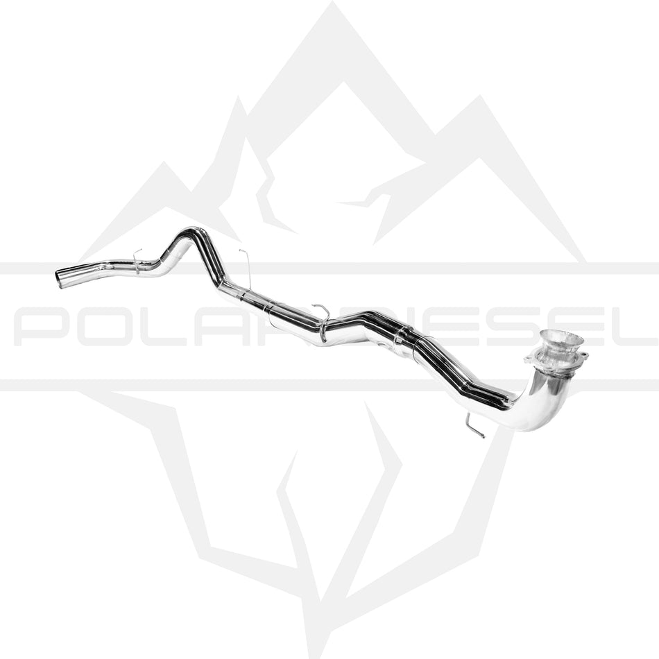 Polar Diesel 5" Polished ICE Exhaust Chevrolet/GMC Duramax 6.6L L5P 2017–2023