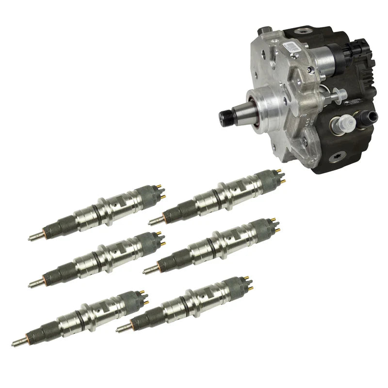 6.7L Cummins Performance Cr Pump & Injectors Package - Dodge 2007.5-2018