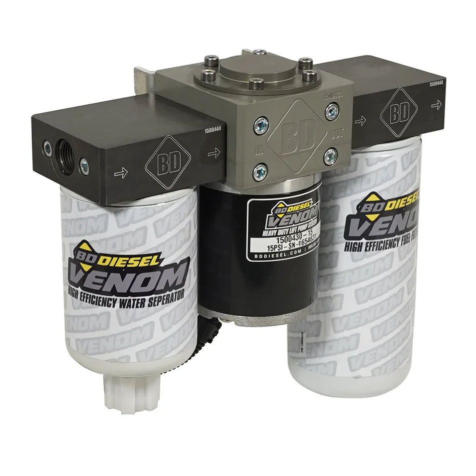 Venom Fuel Lift Pump With Filter & Separator Dodge 5.9L Cummins 1998.5-2002