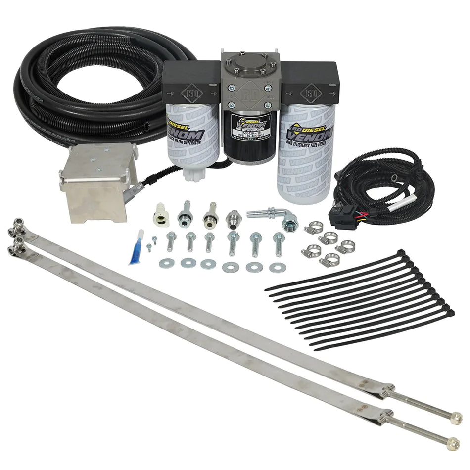 Venom Fuel Lift Pump With Filter & Separator Dodge 5.9L Cummins 1998.5-2002