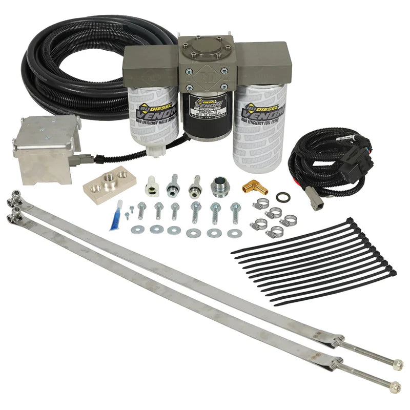Venom Fuel Lift Pump C/W Filter & Separator Dodge 5.9L Cummins 2003-2004.5