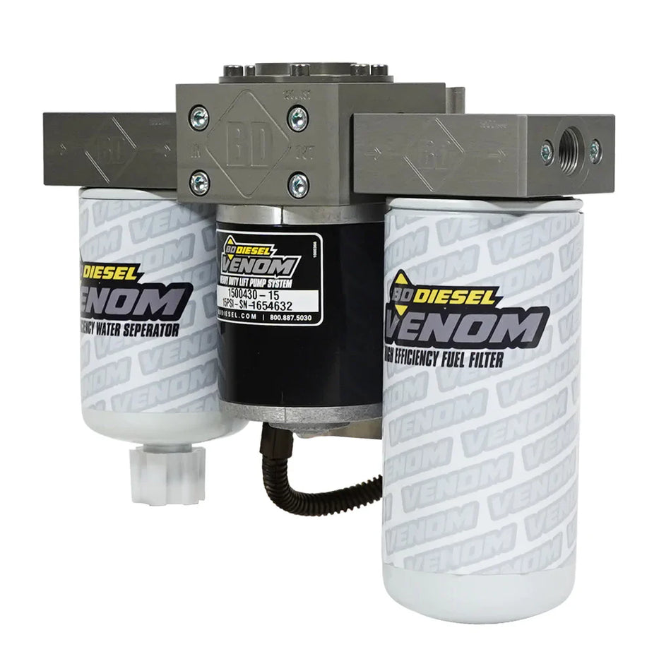 Venom Fuel Lift Pump C/W Filter & Separator Dodge 6.7L Cummins 2013-2022