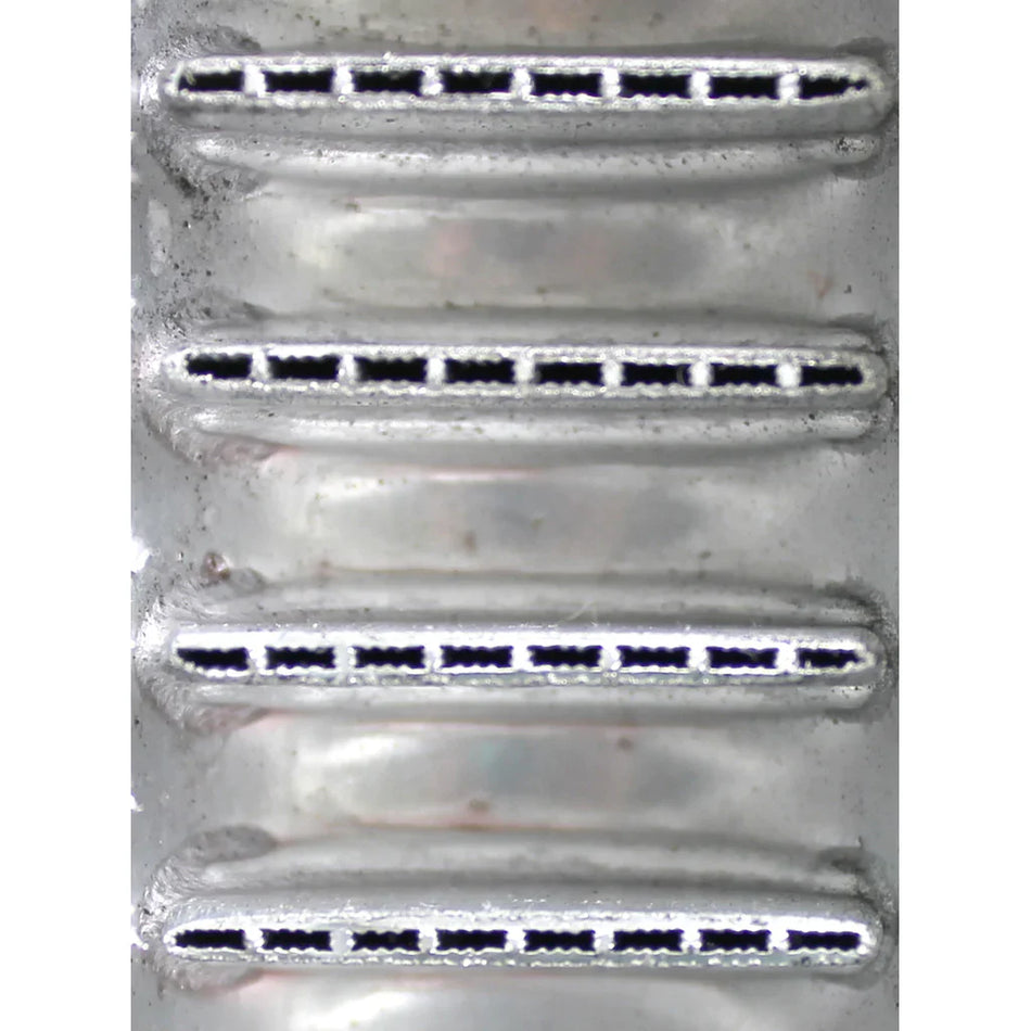 Xtrude Double Stacked Transmission Cooler With Fan - Complete Kit 1/2In Lines